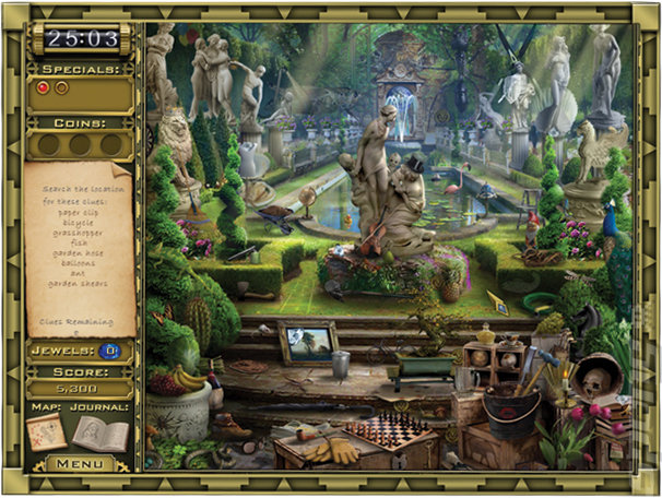 Jewel Quest Mysteries Curse of the Emerald Tear - PC Screen