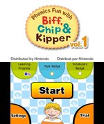 Phonics Fun with Biff, Chip & Kipper: Vol 1 - 3DS/2DS Screen