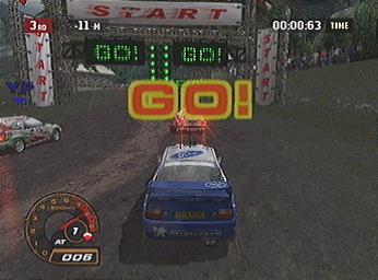 Rally Fusion: Race of Champions - PS2 Screen