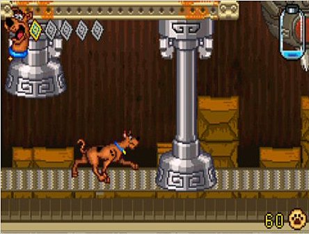 Scooby Doo! Unmasked - GBA Screen