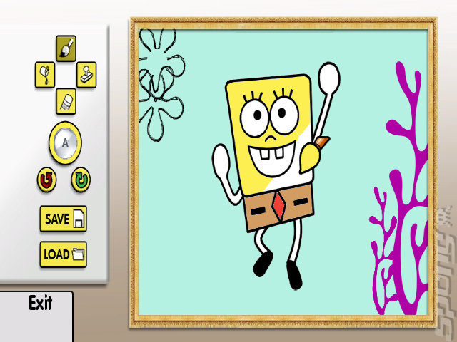 SpongeBob SquigglePants - Wii Screen