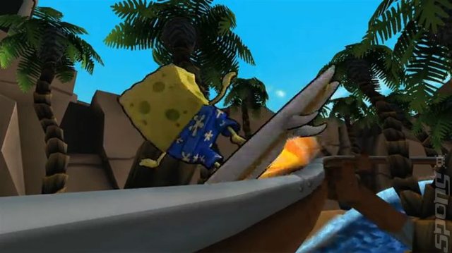 SpongeBob Squarepants: Surf & Skate Roadtrip - Xbox 360 Screen