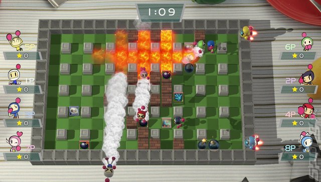 Super Bomberman R - Switch Screen