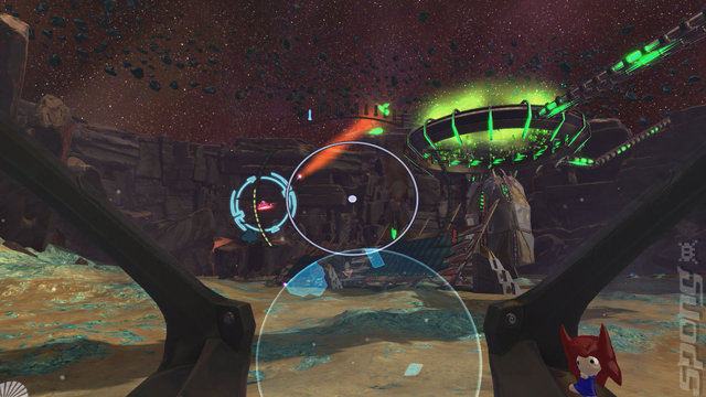 Super Stardust Ultra VR - PS4 Screen