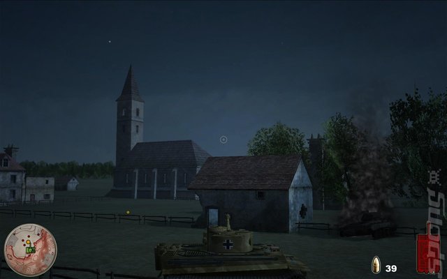 Tank Simulator - PC Screen
