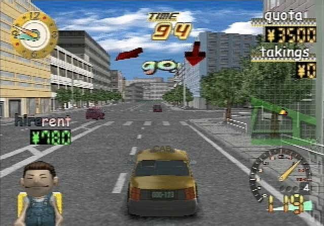 Taxi Rider - PS2 Screen