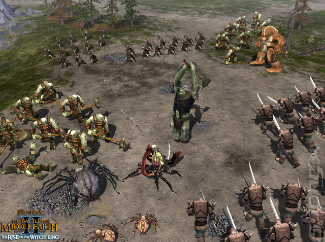 The Lord of the Rings The Battle for Middle-Earth II: The Rise of the Witch-King - PC Screen