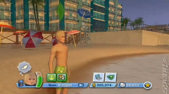 The Sims 3 - Wii Screen