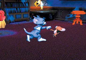 Tom and Jerry: War of the Whiskers - PS2 Screen