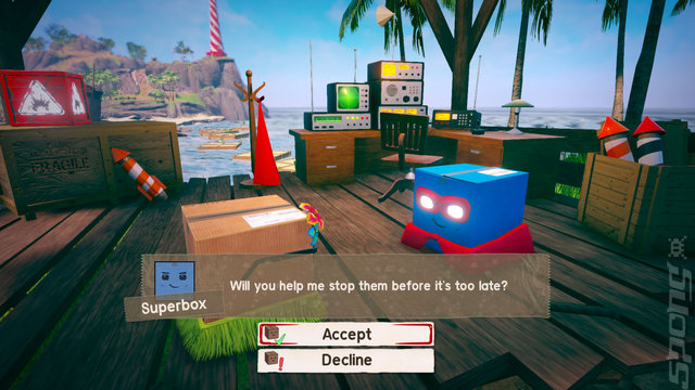 Unbox: Newbies Adventure - PS4 Screen
