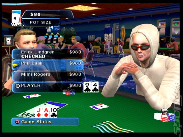 World Poker Tour - PS2 Screen