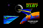 Dogfight 2187 - C64 Screen