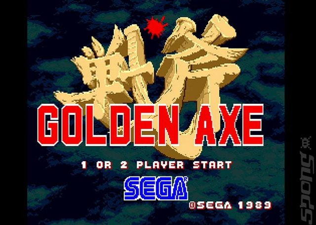 Golden Axe - Wii Screen