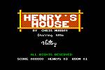Henry's House - C64 Screen