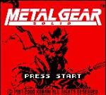 Metal Gear Solid - Game Boy Color Screen