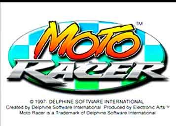 Moto Racer - PlayStation Screen