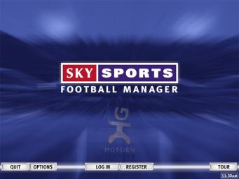 Screens: SKY SPORTS FOOTBALL Manager - PC (1 of 11)