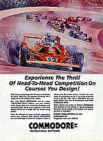 Rally Speedway - C64 Advert