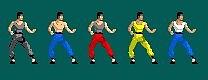 Bruce Lee: Return of the Legend - GBA Artwork