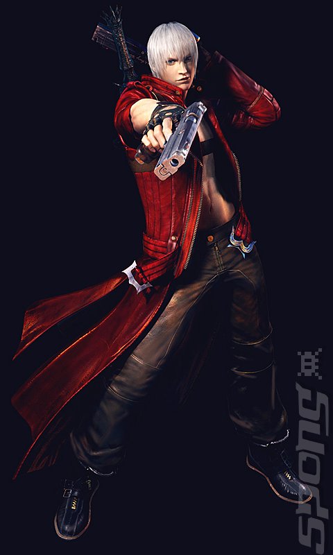 Dante Portrait Art - Devil May Cry 3: Dante's Awakening Art Gallery