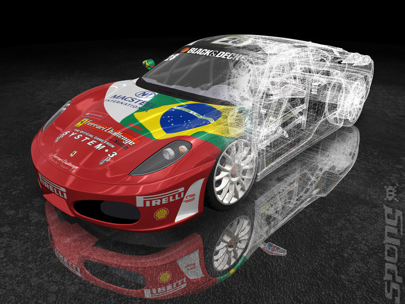 Ferrari Challenge: Interview With Race Driver, Bruno Senna Editorial image