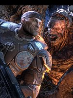 Gears of War - Xbox 360 Artwork