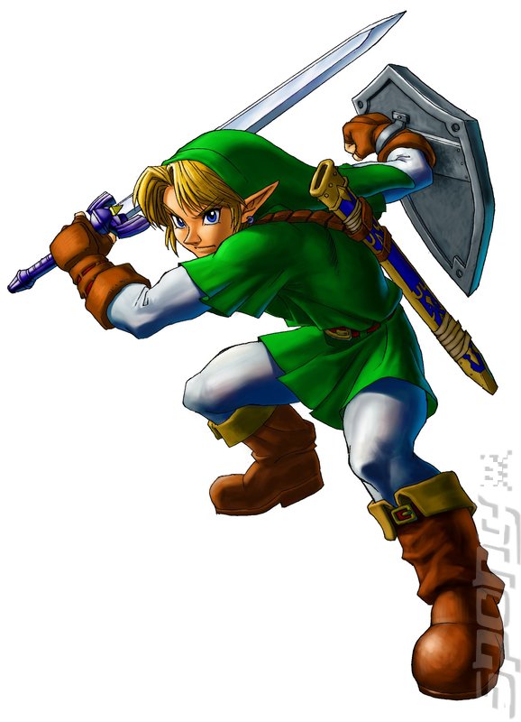 Legend of Zelda, The: Ocarina of Time - N64 Artwork
