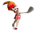 Mario Golf: Advance Tour - GBA Artwork