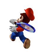 New Play Control! Mario Power Tennis - Wii Artwork