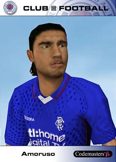 Rangers Club Football - PS2 Artwork