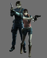 Resident Evil: The Darkside Chronicles - Wii Artwork