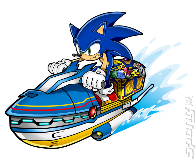 Sonic Rush Adventure - DS/DSi Artwork