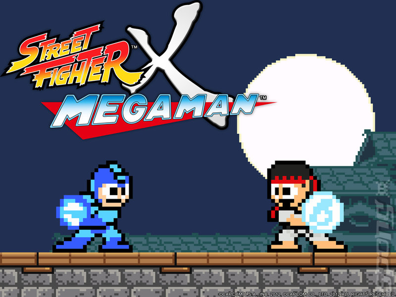 Street Fighter X Mega Man - iPhone Artwork
