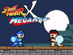 Street Fighter X Mega Man - iPhone Artwork