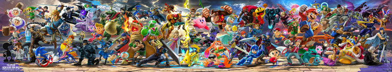 Super Smash Bros. Ultimate - Switch Artwork