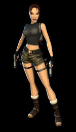 Tomb Raider: Anniversary - PSP Artwork