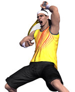 Virtua Tennis 3 - Xbox 360 Artwork