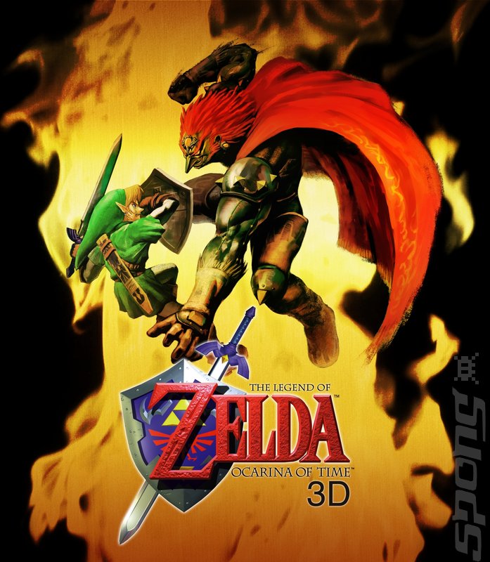 The Legend of Zelda: Ocarina of Time 3D - 3DS/2DS Artwork