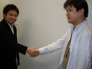 Hiroyuki Kimura (l) and Hideki Nomura (r)