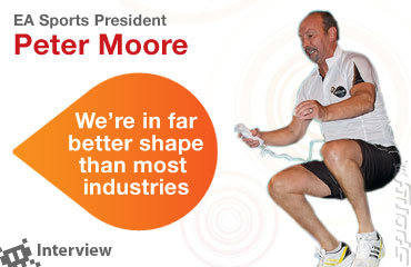 EA Sports Head Peter Moore Editorial image
