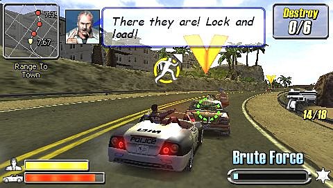 Pursuit Force (PSP) Editorial image