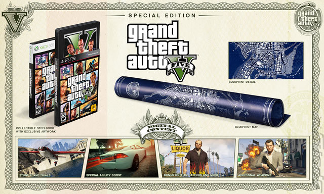 Announcing the Grand Theft Auto V Special Edition and Collector�s Edition � Available for Pre-Order Starting Today News image