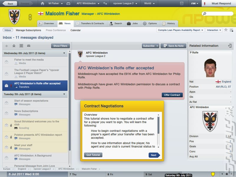 Football Manager 2012 - Screens, Videos, Management Stuff! News image