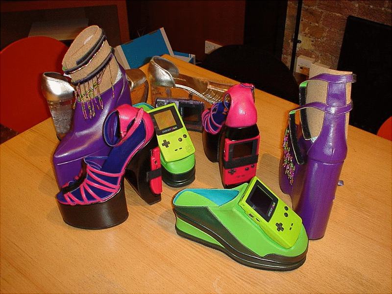 Game Boys in Shoes? Whatever next? News image