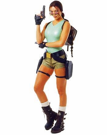 Lara Croft auctions clothing for charity News image