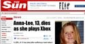 Mainstream Media Relates Xbox 360 to Teen Girl Death News image