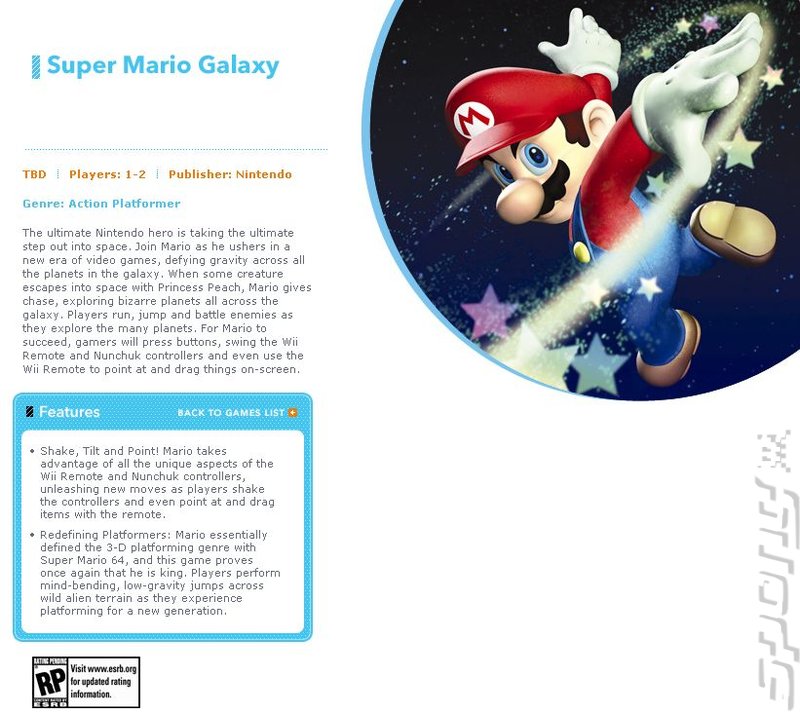 Mario Galaxy Two Player Confirmed! News image