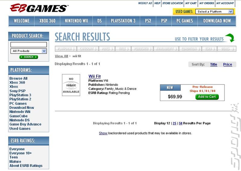 Wii Fitness Board Price Exposed? News image