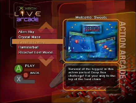 Xbox Live! Arcade download service takes shape News image
