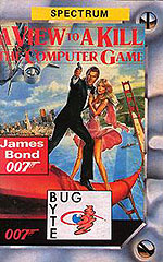 007: View to a Kill, A - Spectrum 48K Cover & Box Art